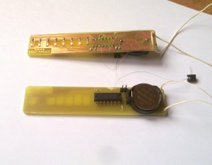 MSP 430 LED POV PCB