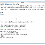 QGIS and IPython: the definitive interactive console