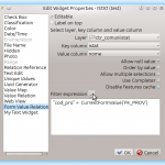 Un nuovo plugin QGIS permette il filtraggio dinamico dei valori nei form
