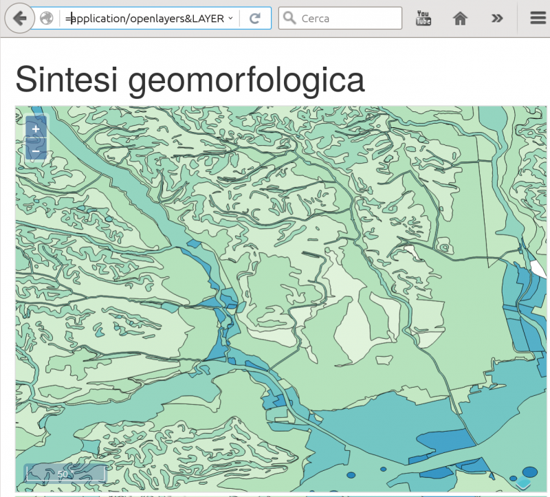 QGIS Server Browser TOC Preview