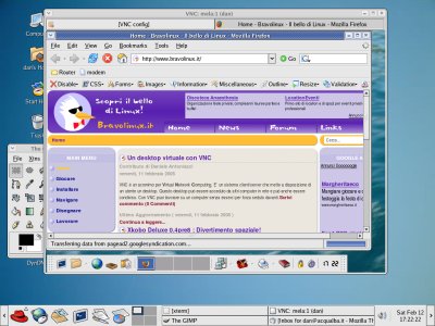 VNC in XFCE